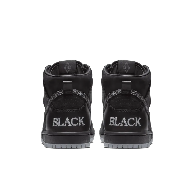 Nike SB Dunk High Black Bar Black/Black-Dark Grey (AH9613-002)