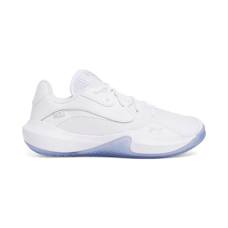 Under Armour Lockdown 7 Low “White / Metallic Silver” (3027646102)