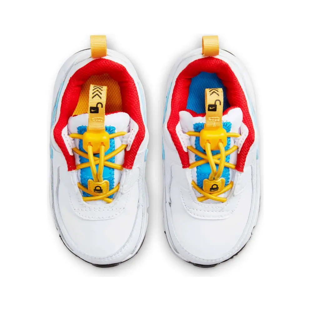 Nike Air Max 90 Toggle Baby/Toddler White (CV0065-105)