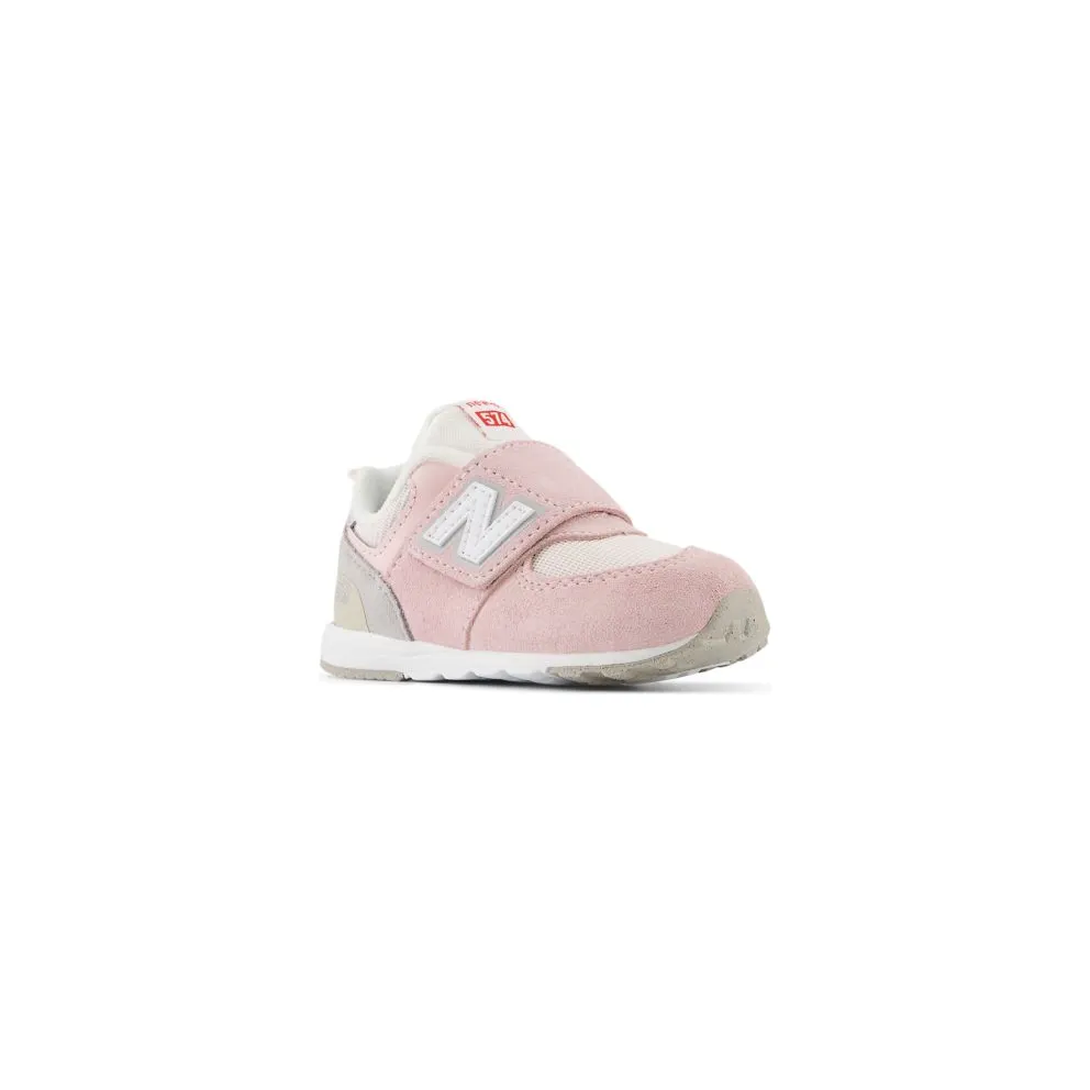 New Balance 574 Hook and Loop Shell Pink Rain Cloud (NW574BKM)