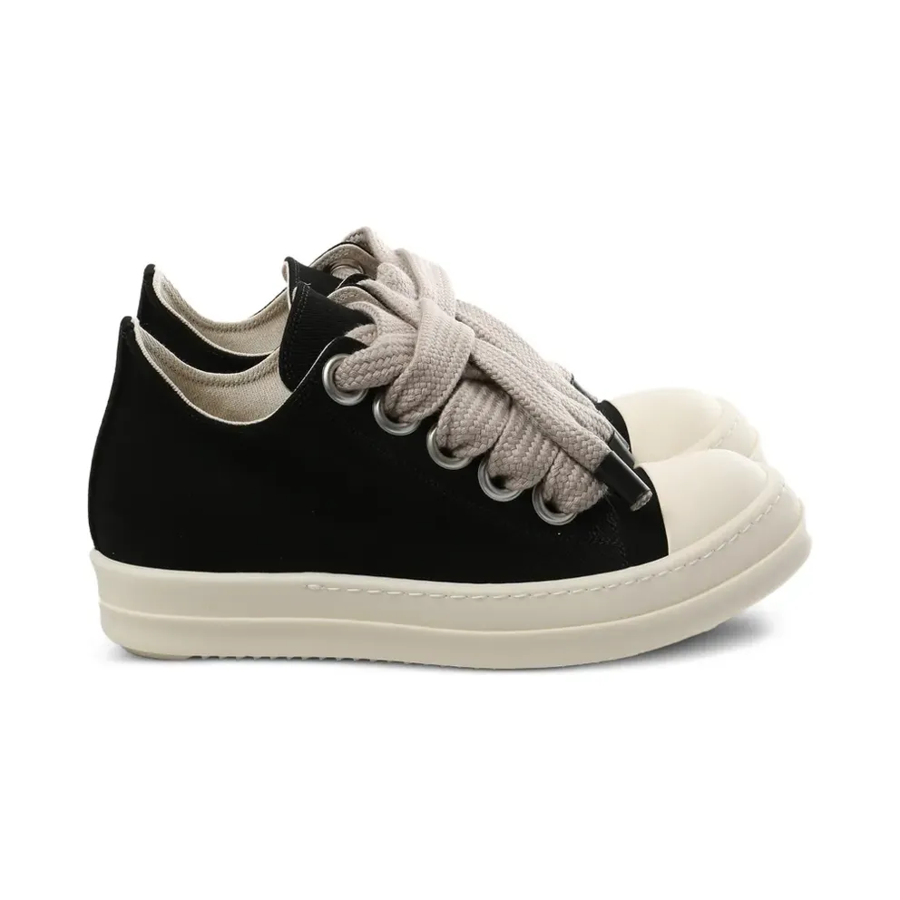 Rick Owens DRKSHDW Canvas with kapneus – Black (DS01F4819DOW2)