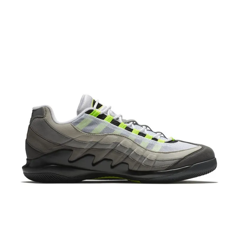 Nike Court Vapor RF Air Max 95 Neon Black/Volt-Medium Ash-Dark Pewter (AO8759-078)