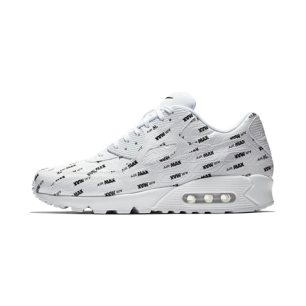 Nike Air Max 90 All Over Print White Black (700155-103)