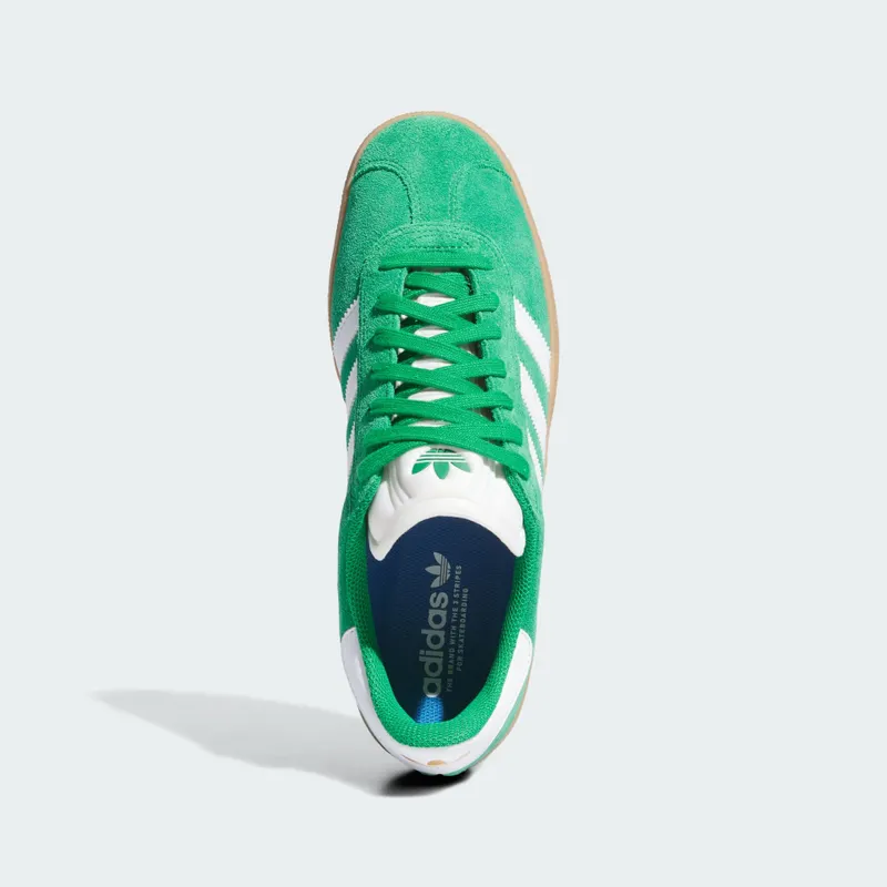 Adidas Gazelle ADV Green / Cloud White / Gold Metallic (JH5247)