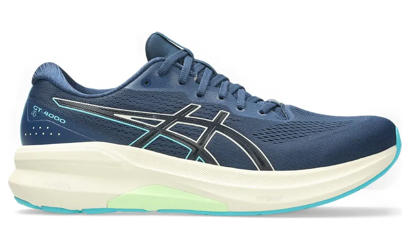 Asics GT-4000 4 Herren Laufschuhe, blau, Größe 46 (1011B871-402)