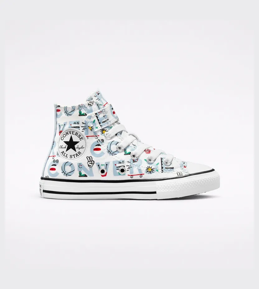 Converse Chuck Taylor All Star Easy-On Converse Creatures Wit/natural Ivory (372940C)