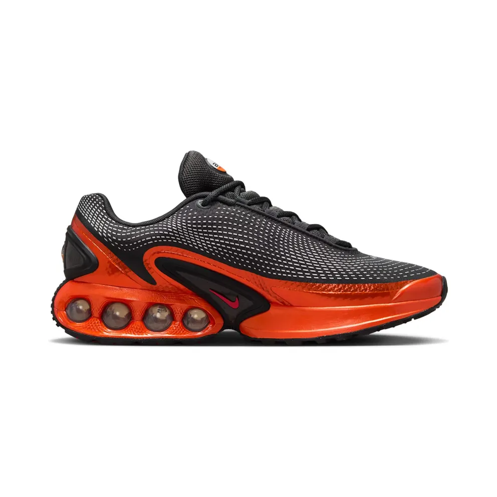 Nike AIR MAX DN QS “Dark Smoke Grey/Metallic Dark Grey/Salsa Red” (HJ6695-001)
