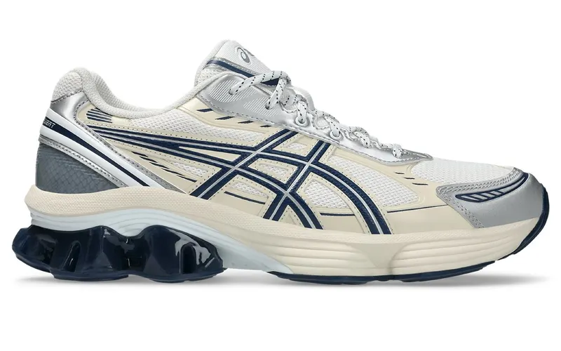 ASICS GEL-KINETIC FLUENT “White / Independence Blue” (1203A591-104)