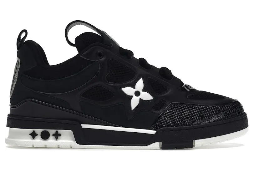 Louis Vuitton LV Skate Sneaker Black White (1AARR1)