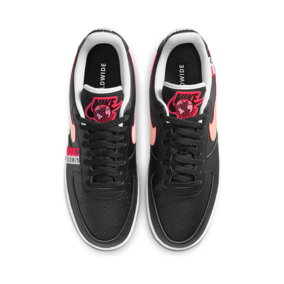Nike Air Force AF 1 ‘Worldwide’ Black Crimson (2020) (CK6924-001)