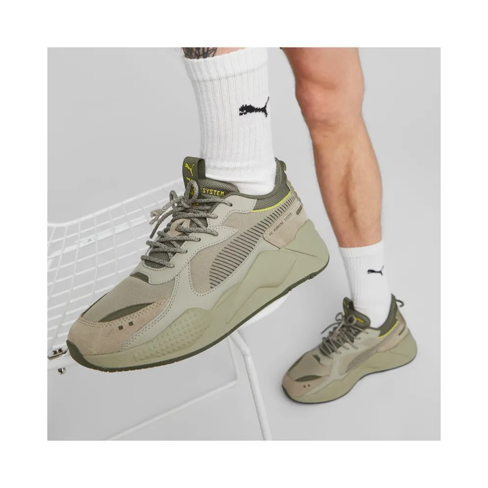 Puma RS-X hoge wandelsneakers Green/Brown (39018602)