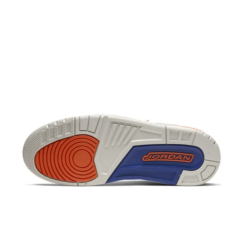 Jordan 3 Retro Knicks White/Old Royal-University Orange-Tech Grey (136064-148)