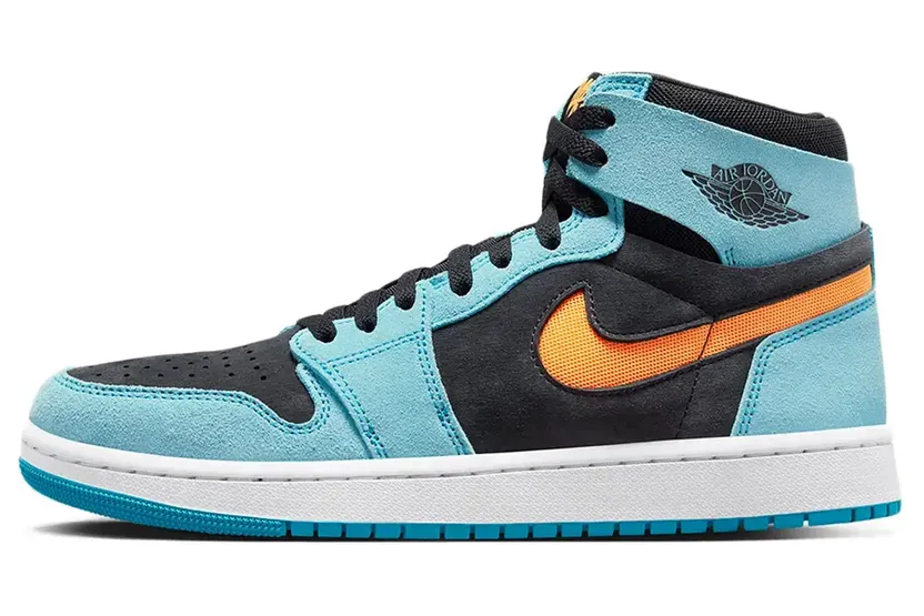 Jordan 1 Zoom CMFT 2 Bleached Aqua Bright Citrus (DV1307-408)