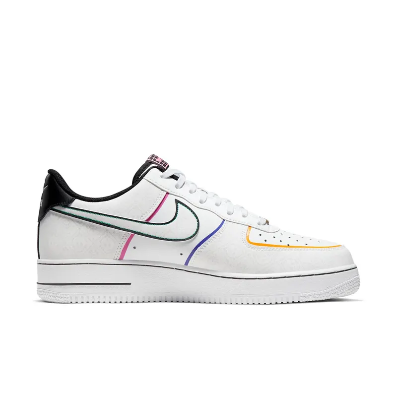 Nike Air Force 1 Low Day of the Dead (2019) White/Black-Multi-Color (CT1138-100)