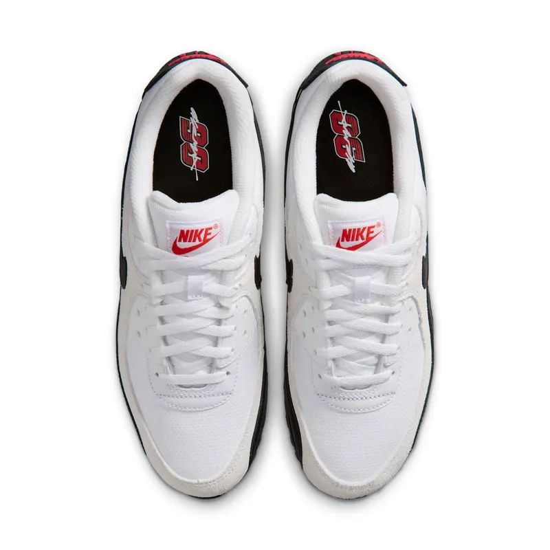 Nike Air Max 90 “Perforated Leather White Black” (IV2867-100)