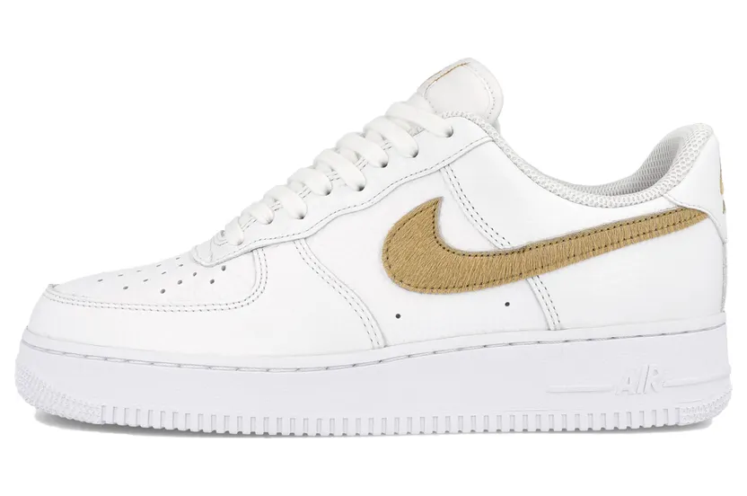 Nike Air Force 1 Low ‘Club Gold Swoosh’ White/Club Gold (CW7567-101)