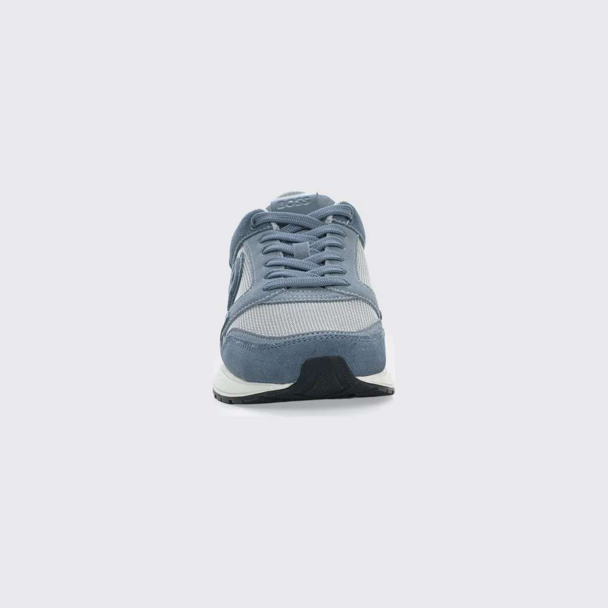 Boss Mesh and Suede Sneakers Denim (50554612460)