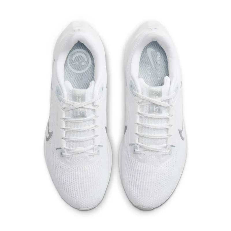 Nike Pegasus 40 White Metallic Silver (DV3854-101)