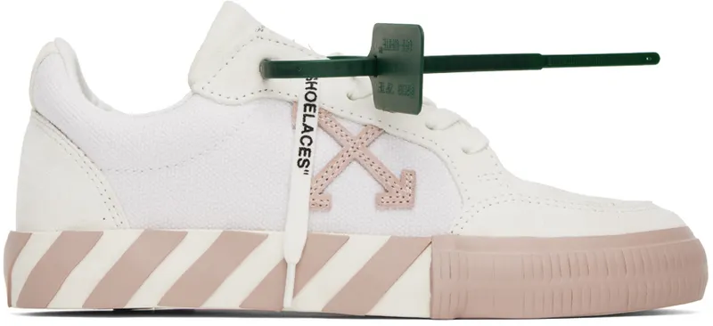 Off-White Low Vulcanized “White/Pink” (OWIA272F22LEA0010130)