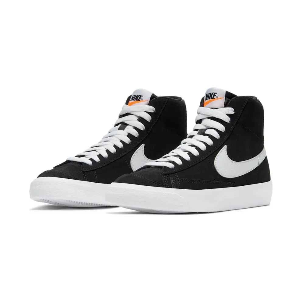 Nike Blazer Mid’ 77 Suede Older Kids’ Black (DD3237-002)