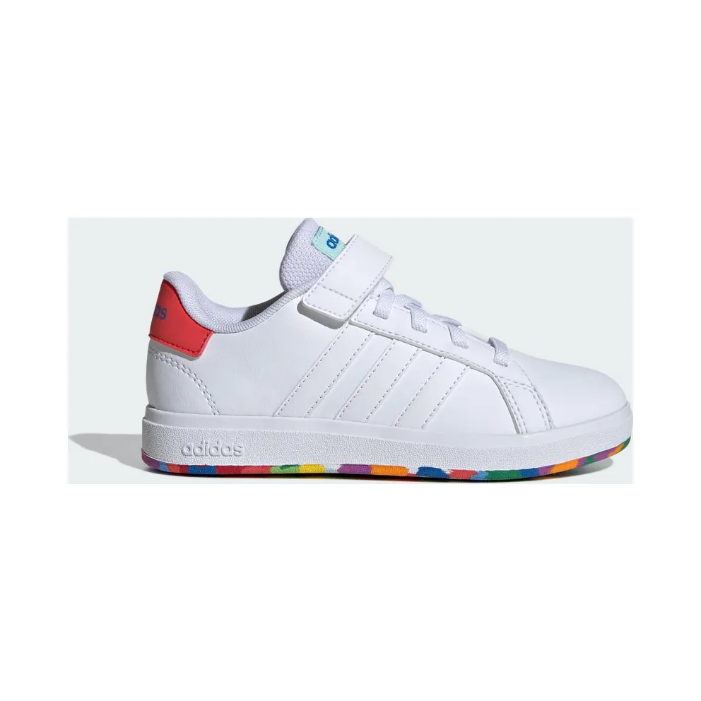 Adidas Grand Court 2.0 Kids Cloud White / Cloud White / Bright Red (ID0737)