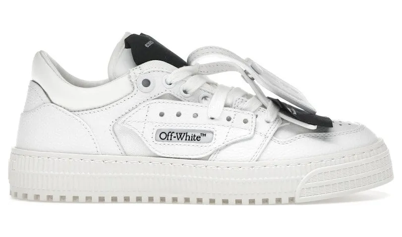 OFF-WHITE 3.0 Off Court Low White Black (OMIA29KC99LEA0010110)