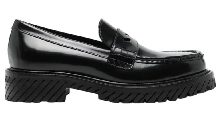 OFF-WHITE Combat Loafer Black (OWIG003F23LEA0011010)