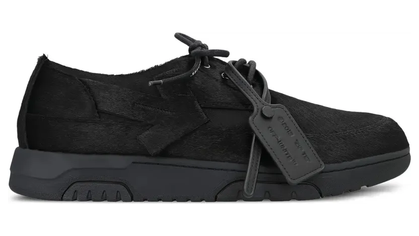 Off-White mit Schnürung – Black (OMIY002F25LEA002)
