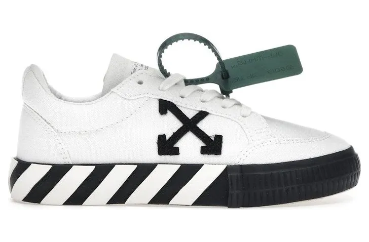 OFF-WHITE Vulc Low Canvas Black White (OWIA272C99FAB0010110)