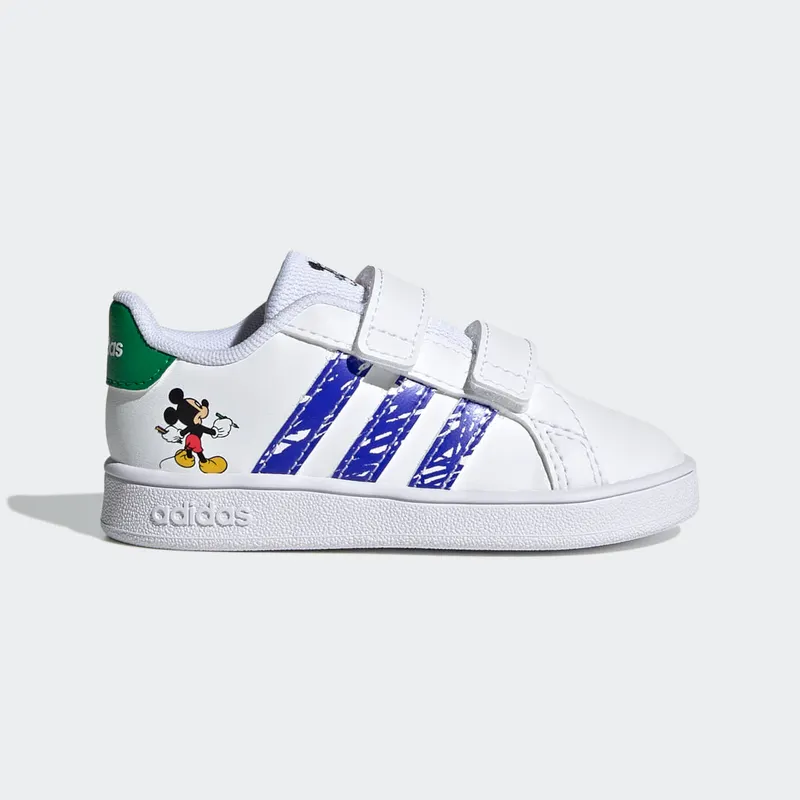 Adidas adidas x Disney Minnie Mouse Grand Court Cloud White / Sonic Ink / Green (GZ3317)