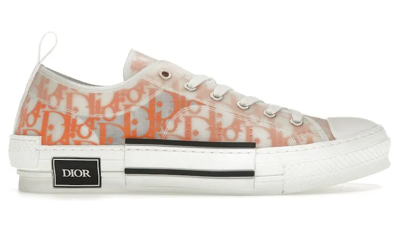 Dior B23 Low Orange Oblique Canvas (3SN249YNT_H261)