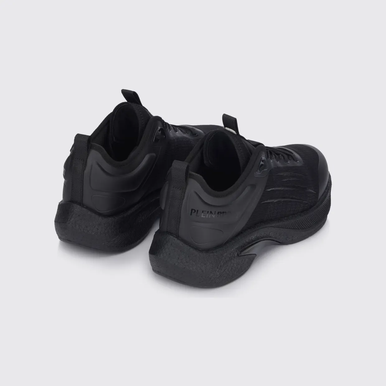 Plein Sport PS/Sprint-78 Mesh And Rubber Sneakers Black (FAESUSC0748STE003N0202) (2)