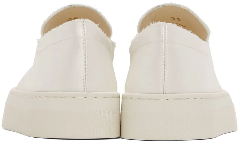 The Row Black Marie H Low-Top Sneakers (F1179-W326)