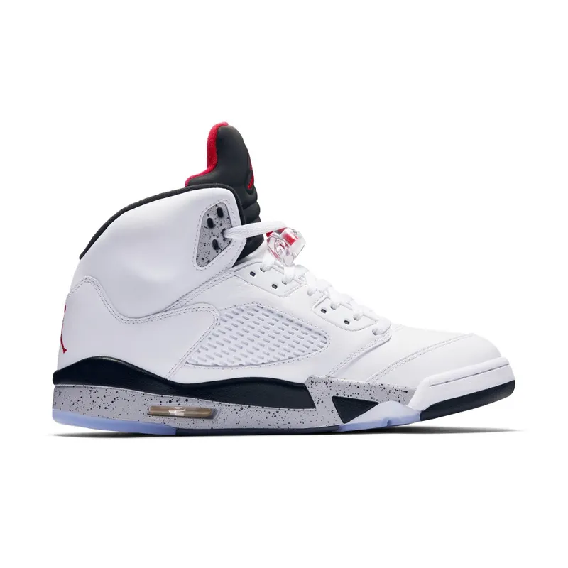 Air Jordan Nike AJ 5 V Retro White Cement 2017 (136027-104)