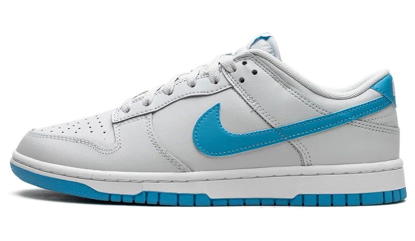 Nike Dunk Low Retro “Pure Platinum Blue Lightning” (DV0831-001)