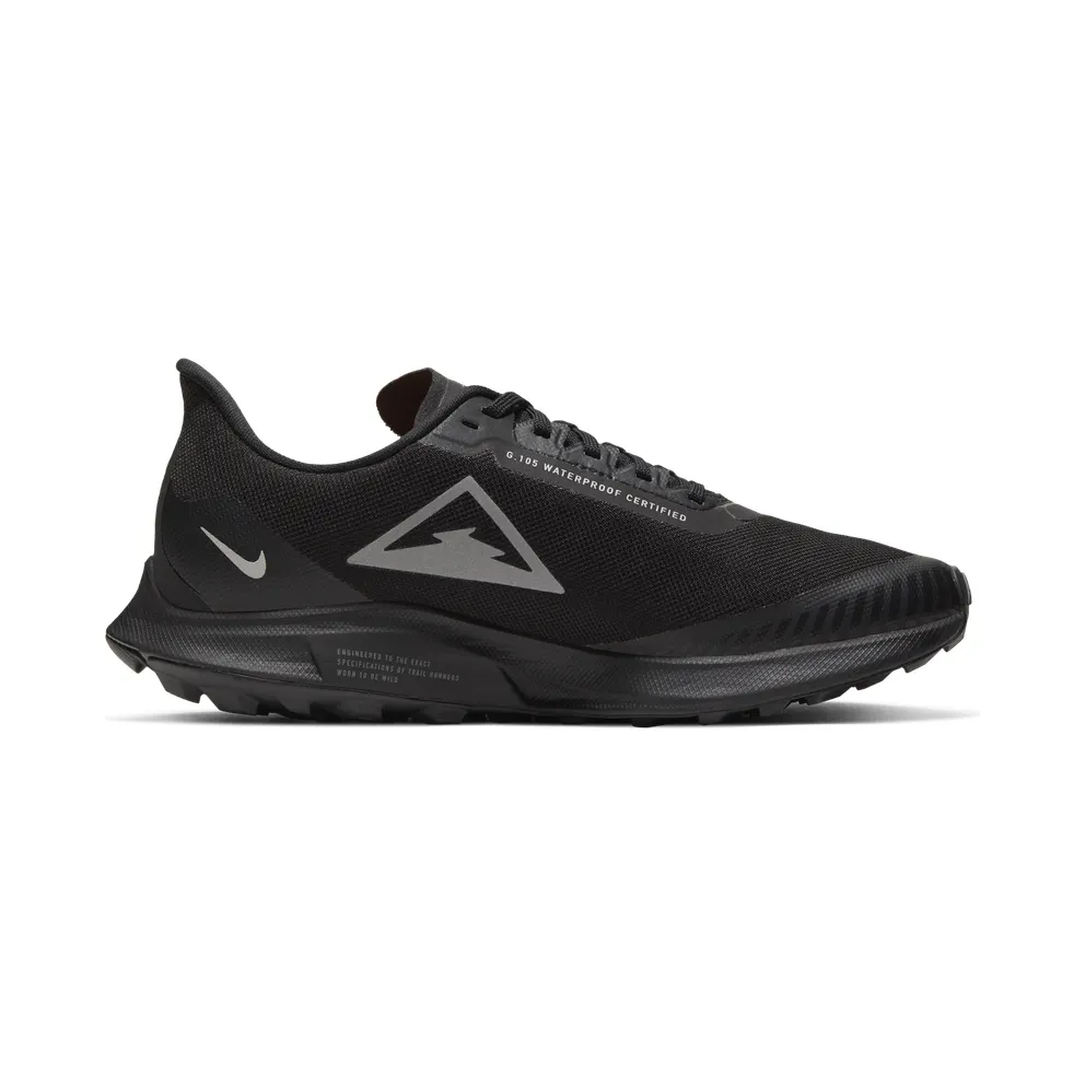 Nike Air Zoom Pegasus 36 Trail Gore-tex Black (W) Black/Total Orange-Thunder Grey (BV7763-001)