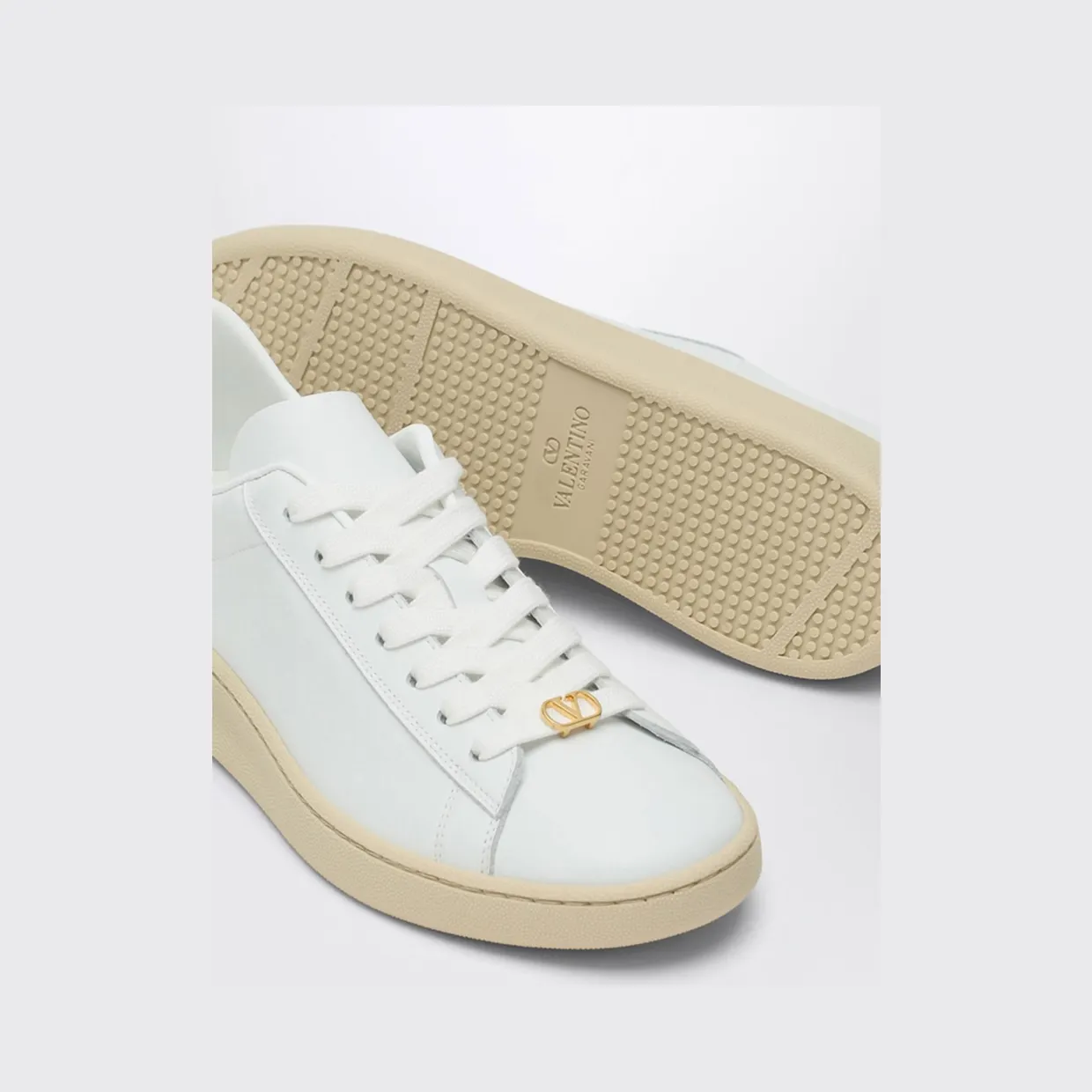 Valentino garavani Leather Royco Sneakers White (8W0S0LX9BYADU2) (3)