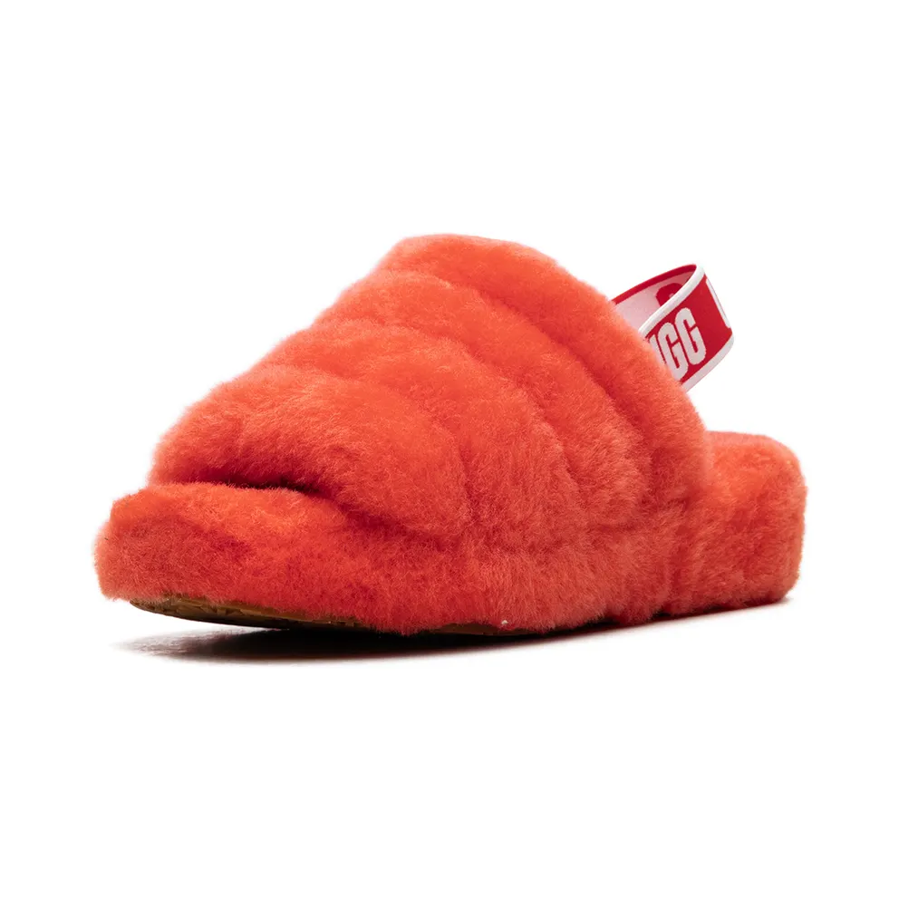Ugg Fluff Yeah Slide “Red Currant” (1095119-RCRR)