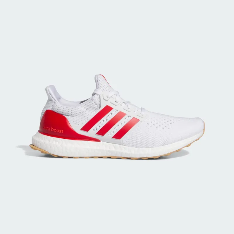 adidas Ultra Boost 1.0 Cloud White Better Scarlet Gum (JH9184)