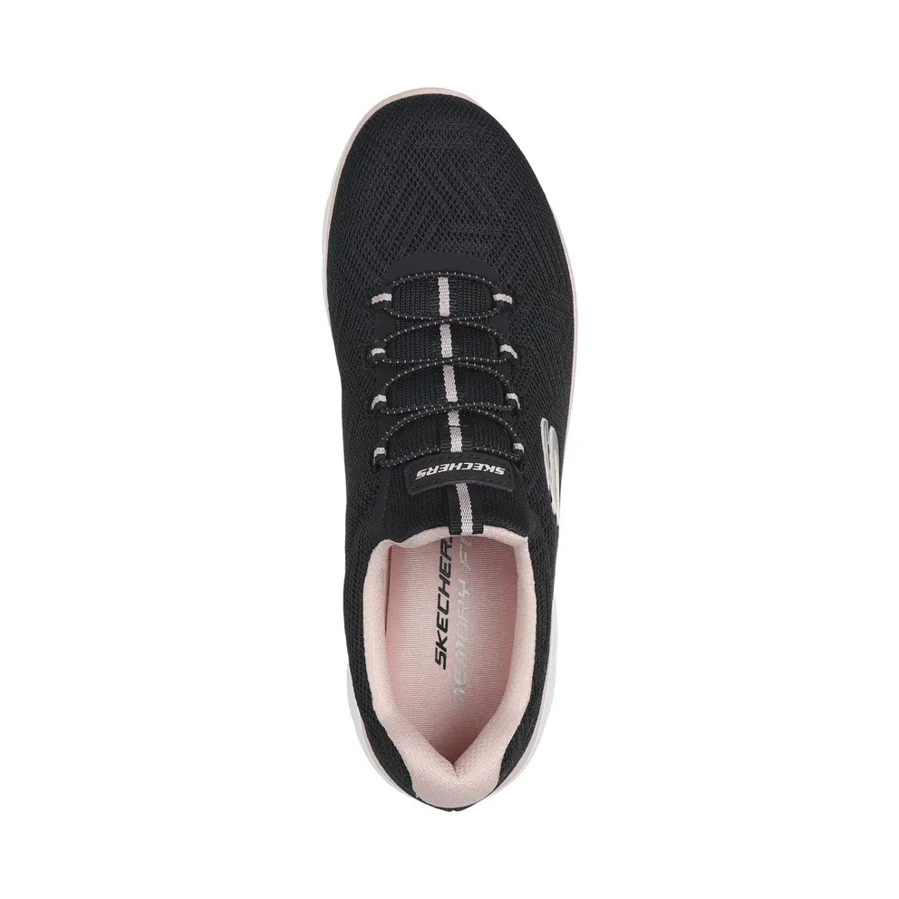 Skechers Summits – Artistry Chic CM “Black / Pink” (150119BKPK)