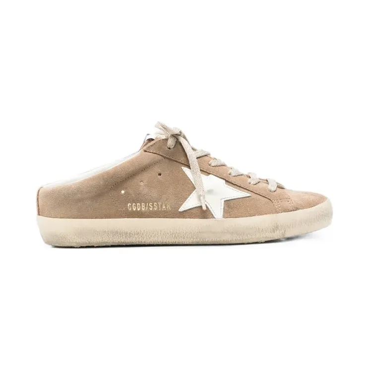 Golden Goose Superstar sneakers met sterpatch – Beige (GWF00110F008492)
