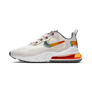 Nike Air Max 270 React SE “Summit White / Vast Grey / Smoke Grey / Metallic Gold” (CD6615-100)