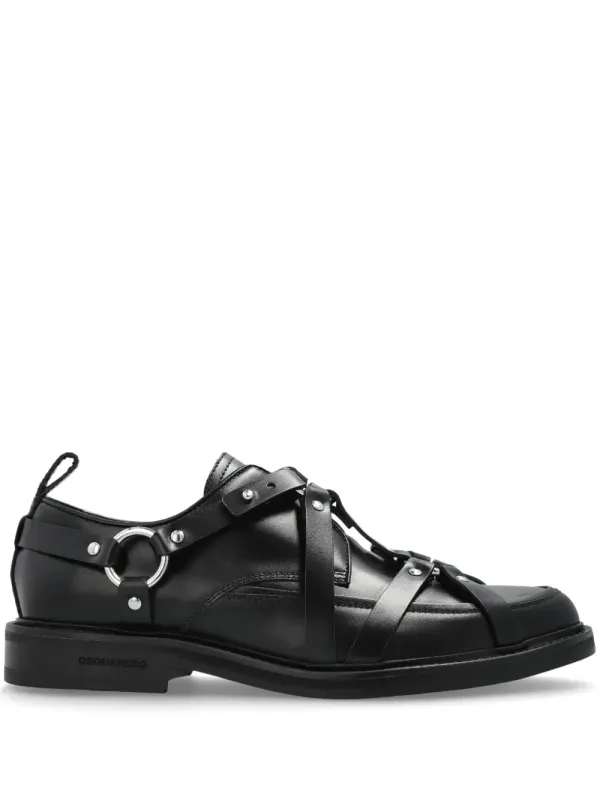 DSQUARED2 Leren Shoes – Black (LUM010601500001)