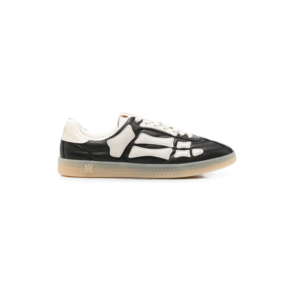 Amiri Pacific Bones Leather “Black/Neutrals” (AMSNSN1098 001)