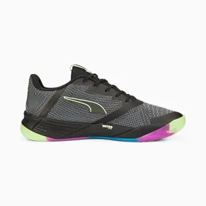 Puma Accelerate Turbo Nitro II handbalschoenen Black/Blue (10687601)