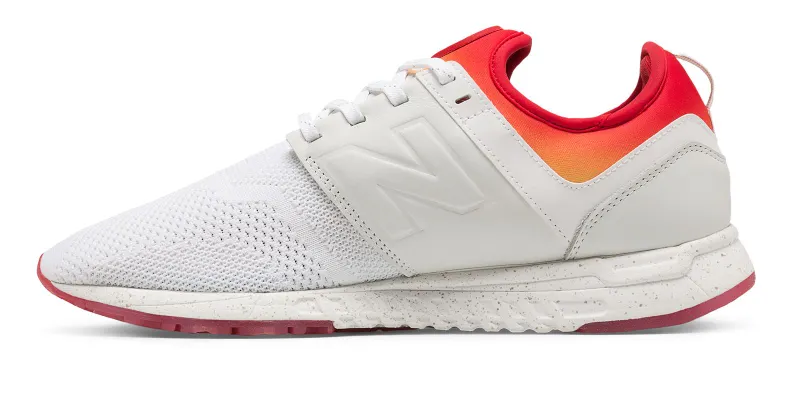 New Balance 247 Stance All Day White/Orange-Red (MRL247CO)