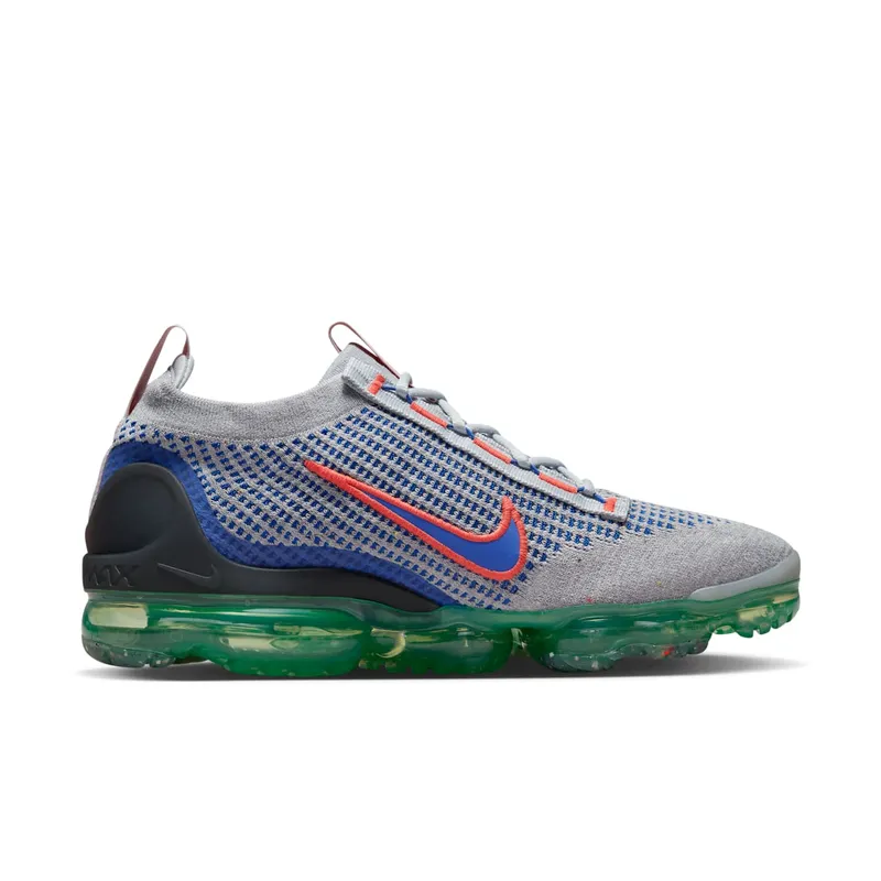 Nike Air VaporMax 2021 Flyknit Wolf Grey Medium Blue (DQ3974-001)