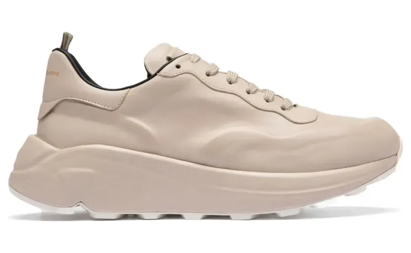 Officine Creative Sphyke 001 sneakers met plateauzool – Beige (OCUSPHY001BUNAMD128)