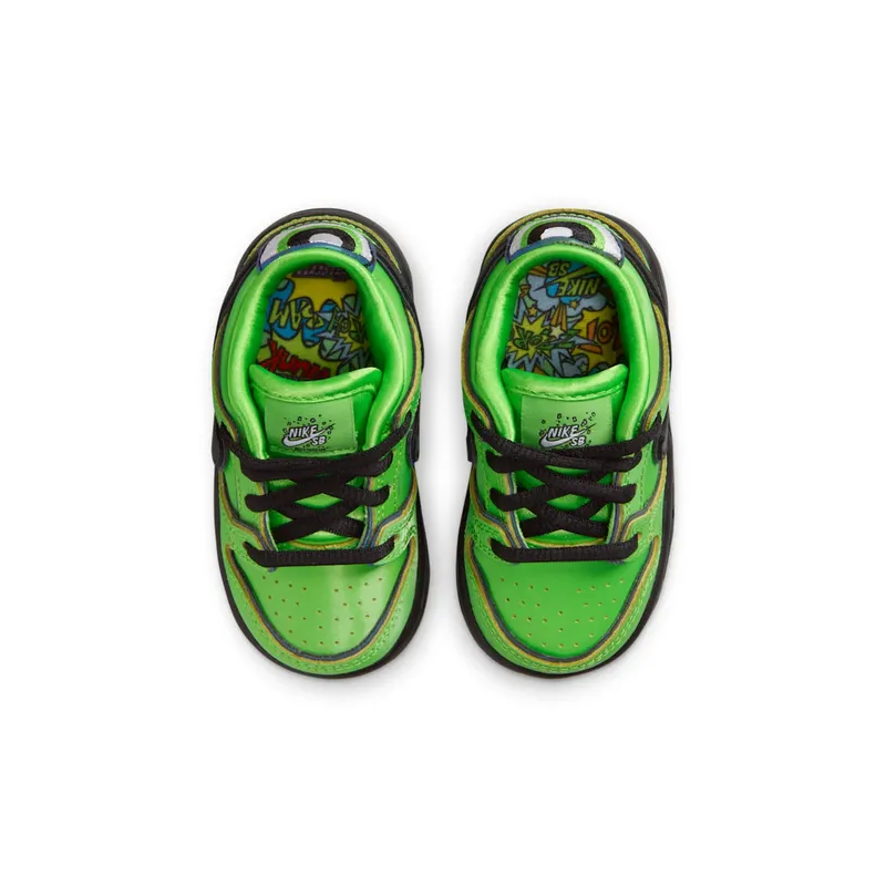 Nike SB Dunk Low The Powerpuff Girls Buttercup (FZ8831-300)