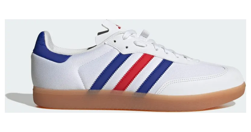 adidas The Velosamba Made With Nature Fietsschoenen Cloud White / Lucid Blue / Better Scarlet (IE7022)